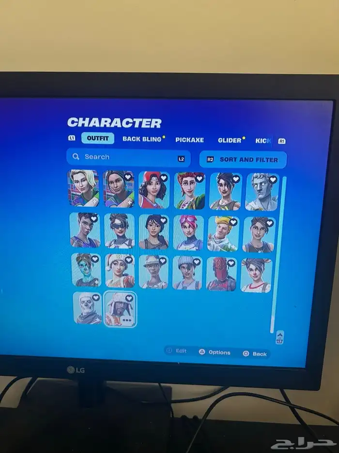 حساب فورت للبيع 24