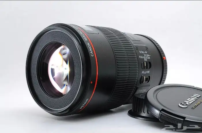 عدسة كانون EF 100 mm f  2.8 macro IS 2