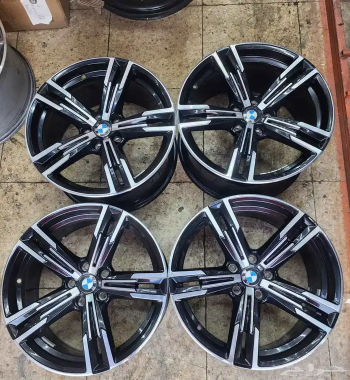 جنوط بي إم دبليو الفئه الثاله اصلي وكالة مقاس 18 موديل 2024 4