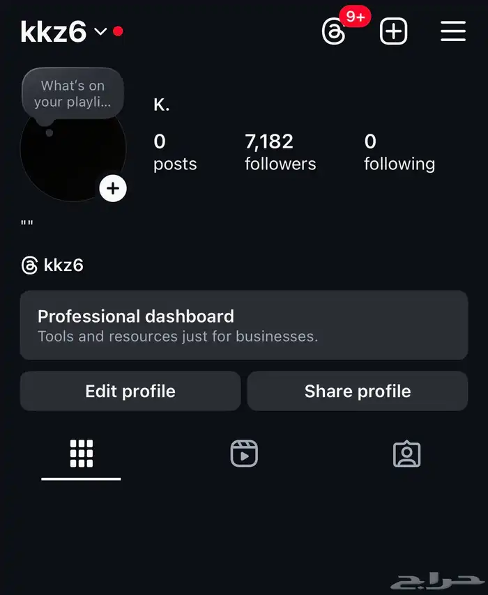 يوزر انستا رباعي مكرر حرفKKz6 يوجد فيه 7k متابع 0