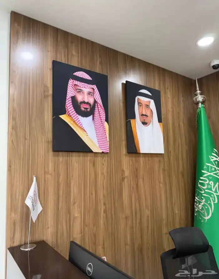 تفصيل صور الملوك كانفس طقم مكتبي على الطلب 1