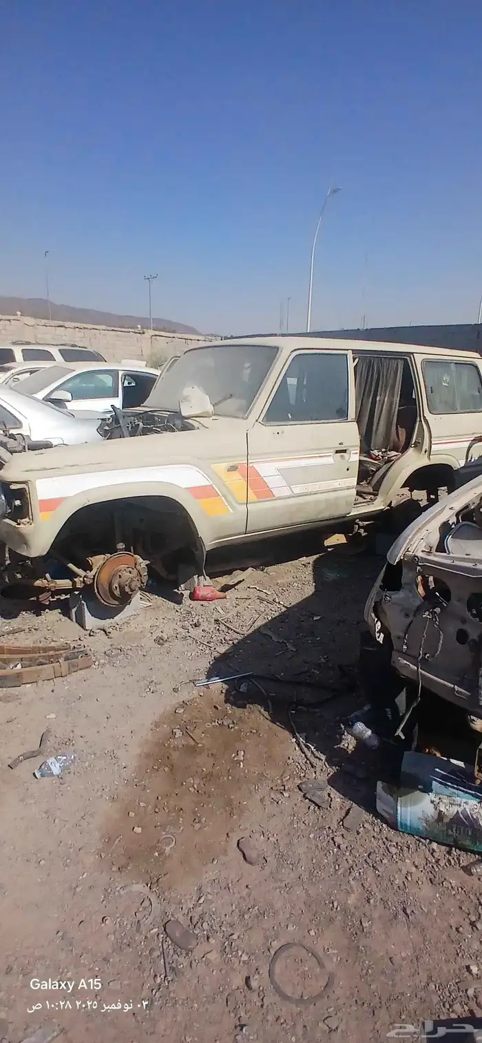 تشليح قطع غيار جيب تويوتا من 1980 الى 2016 0