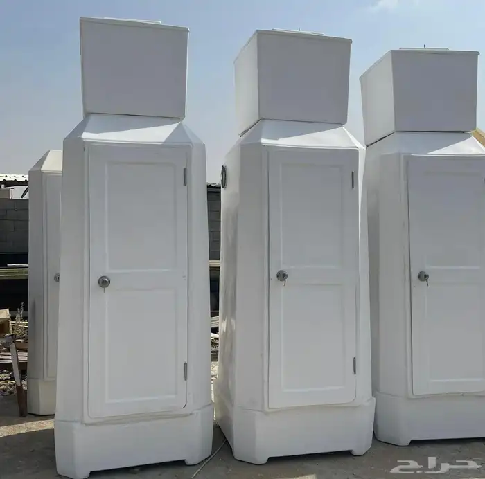 حمامات متنقله فايبر جلاس مقوى طبقتين 0