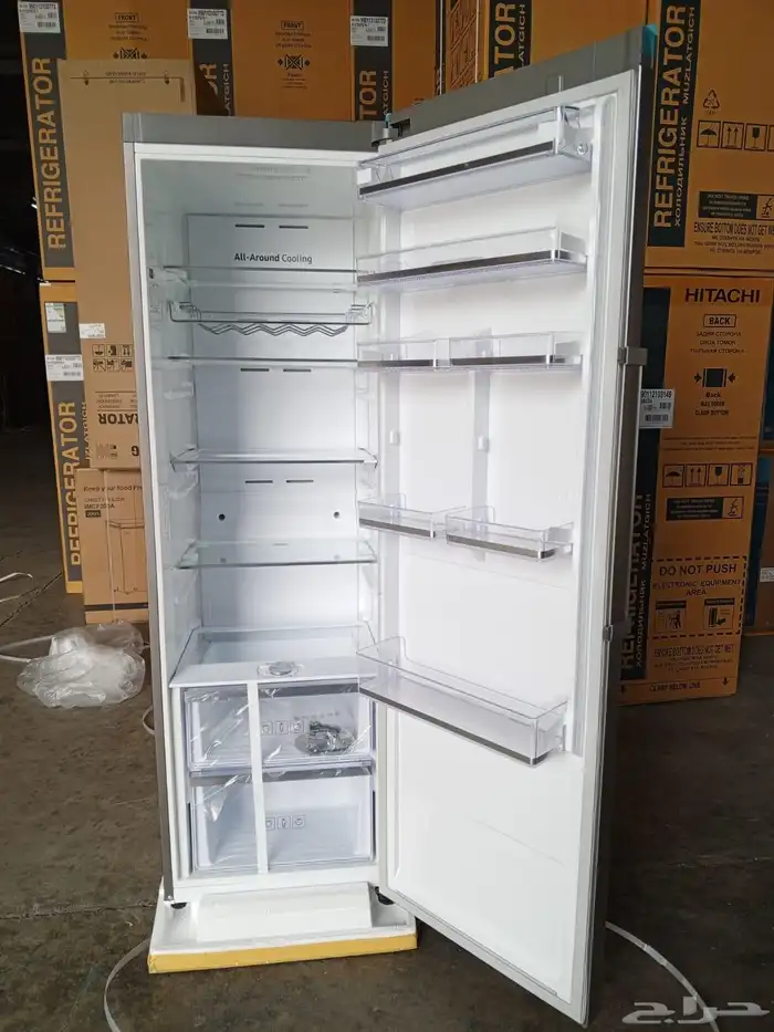 فريزر سوبر جنرال واقف استيل 9.1 قدم ضمان 10 سنوات 2