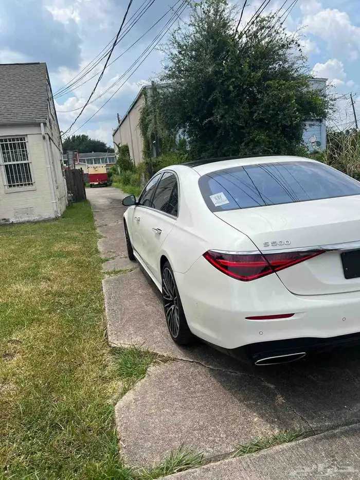 مرسيدس S500 نيت بكج موديل 2022 وراد أمريكا بطاقة جمركية 9