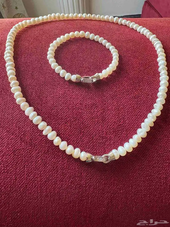 للبيع أطقم لؤلؤ فاخر تصاميم أنيقة وجديدة مجموعة فريد 4