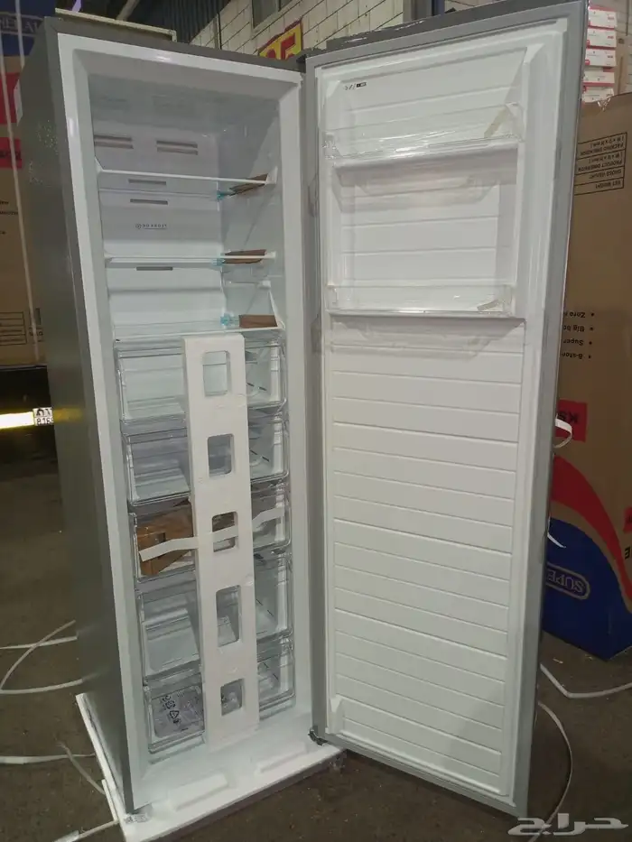 فريزر سوبر جنرال واقف استيل 9.1 قدم ضمان 10 سنوات 1