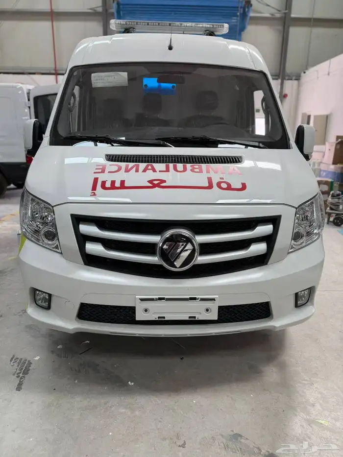 تجهيز و توريد سيارة إسعاف فوتون 0