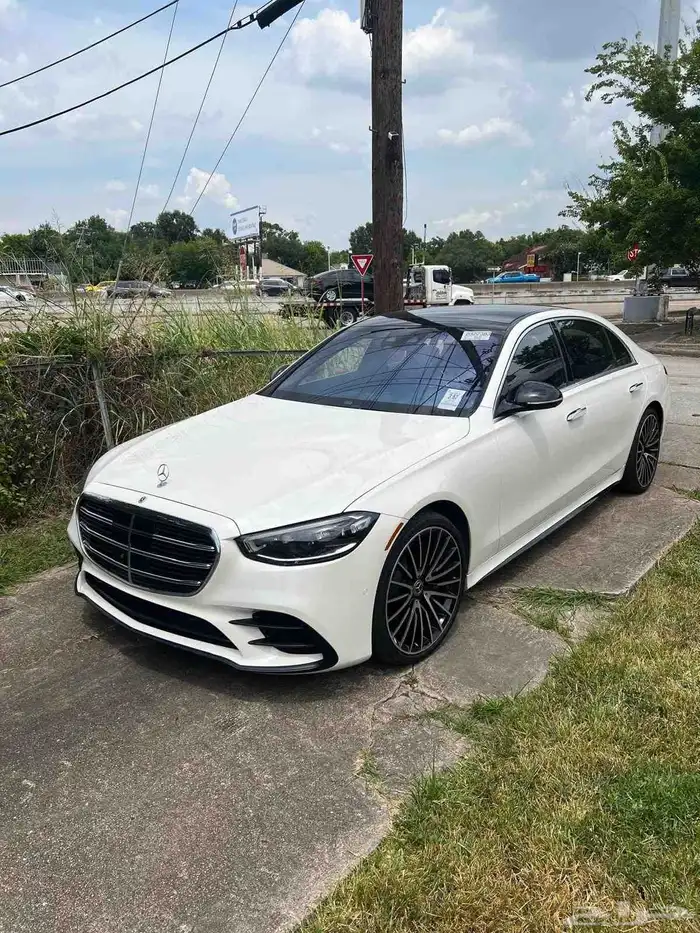 مرسيدس S500 نيت بكج موديل 2022 وراد أمريكا بطاقة جمركية 0