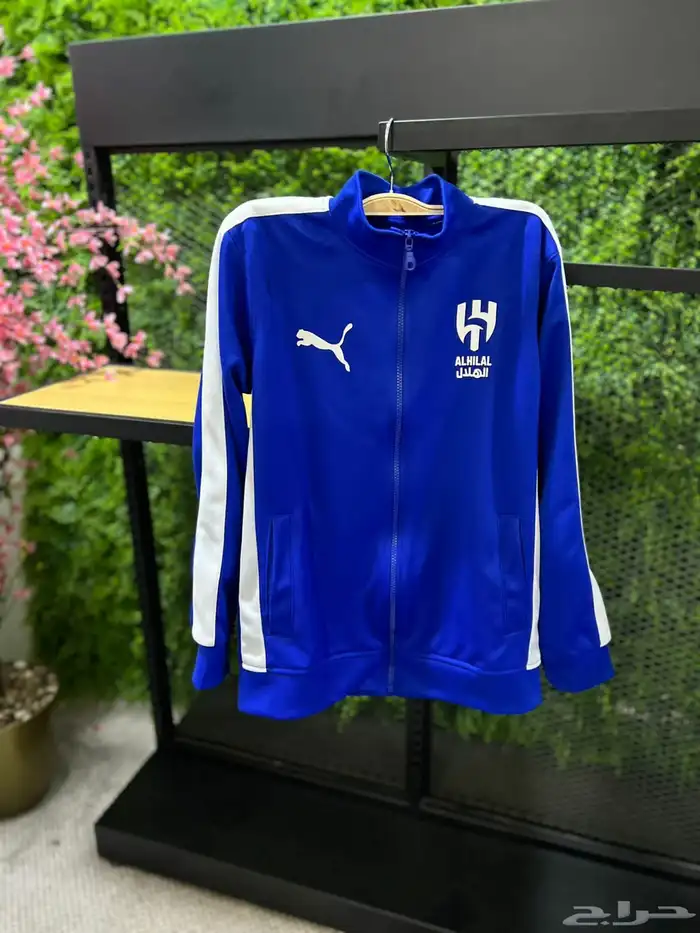 جواكت وبلوفرات نادي الهلال خامه ممتازه وطباعه اسم حسب طلب 2