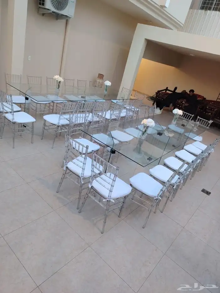 محل حفلات ومناسبات تأجير جلسات وكراسي وطاولات 5