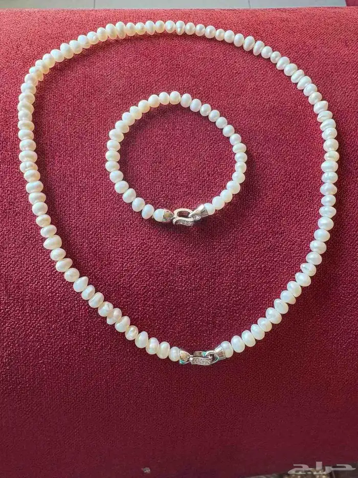 للبيع أطقم لؤلؤ فاخر تصاميم أنيقة وجديدة مجموعة فريد 1