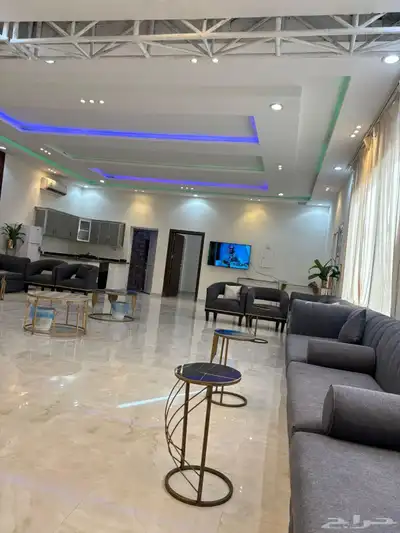 شاليه كنوز الرمال للإيجار اليومي شباب وعوايل مسبحين وألعاب ا 0