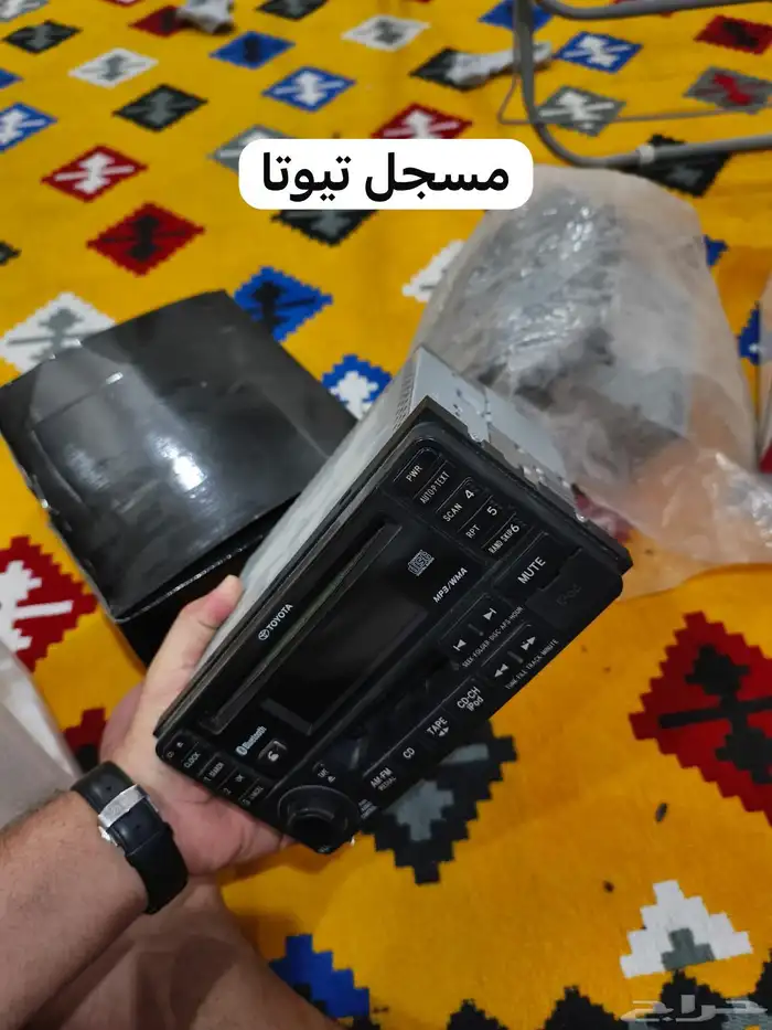 السلام عليكم اعرض لكم مسجلات لسيارة مختلفة مسجل يركب للج 5