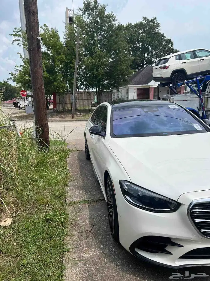 مرسيدس S500 نيت بكج موديل 2022 وراد أمريكا بطاقة جمركية 8