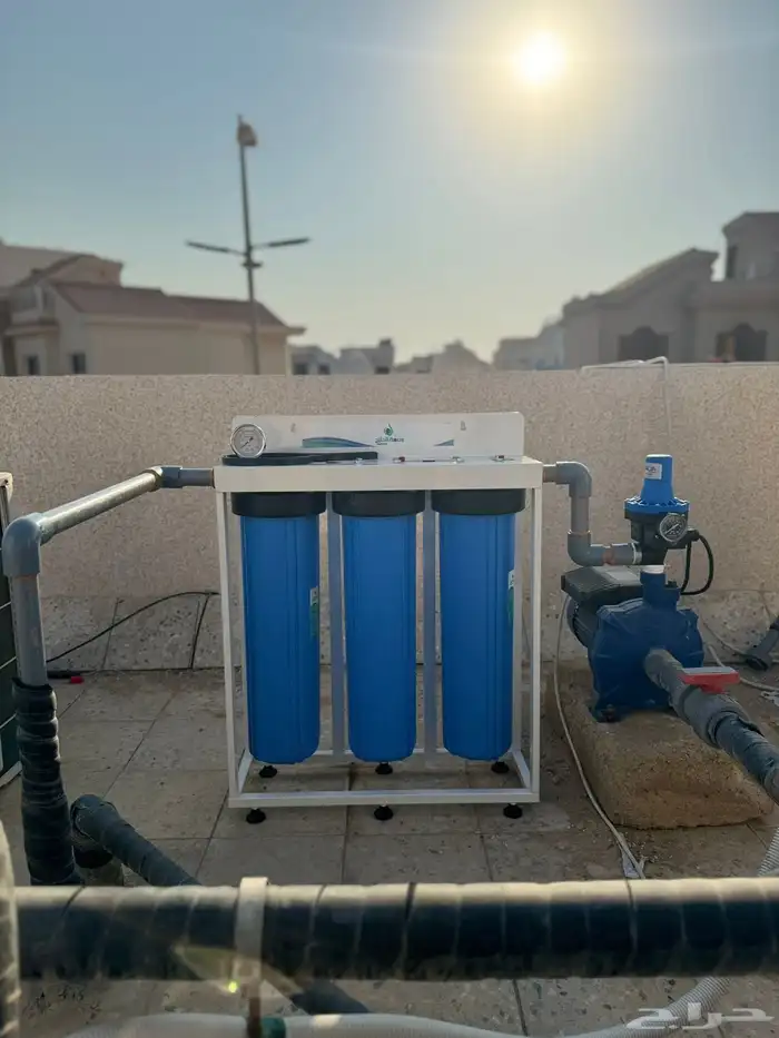 فلتر جامبو للأسطح والخزانات من بصمة الخليج لفلاتر المياه 7