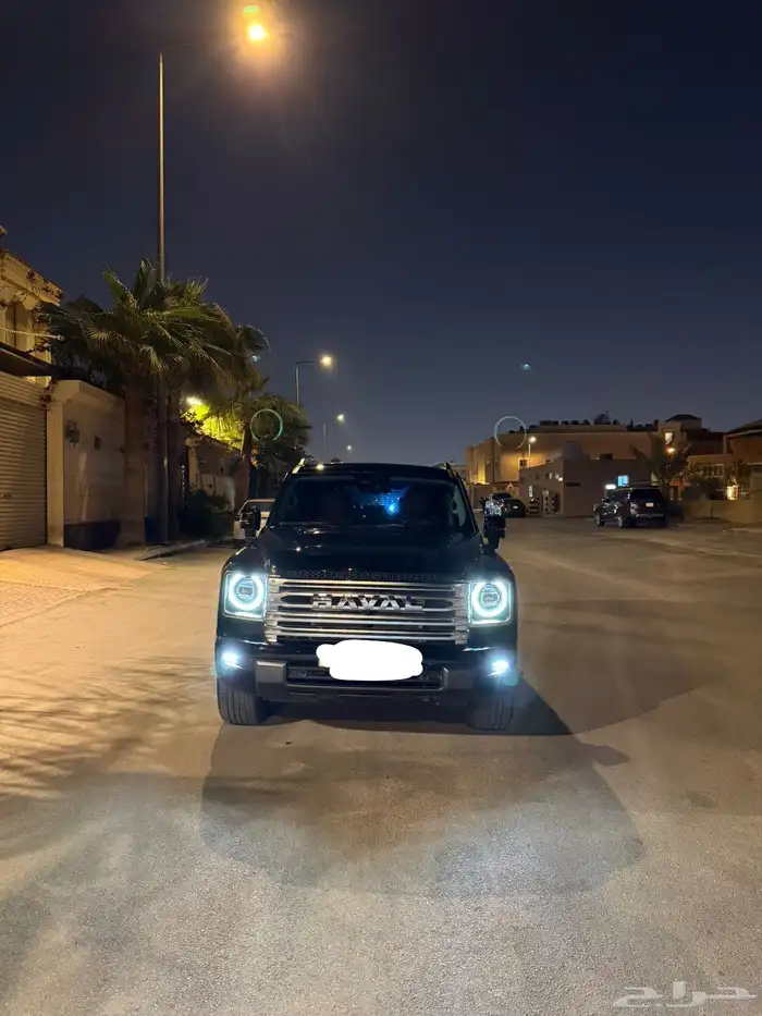 هافال H9 اسود ممشى 28 الف تحت الضمان 1