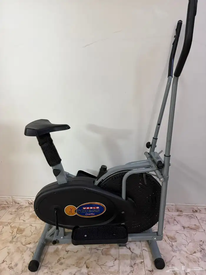 دراجة تمارين اوبتكال شبه جديده استخدام نظيف 0