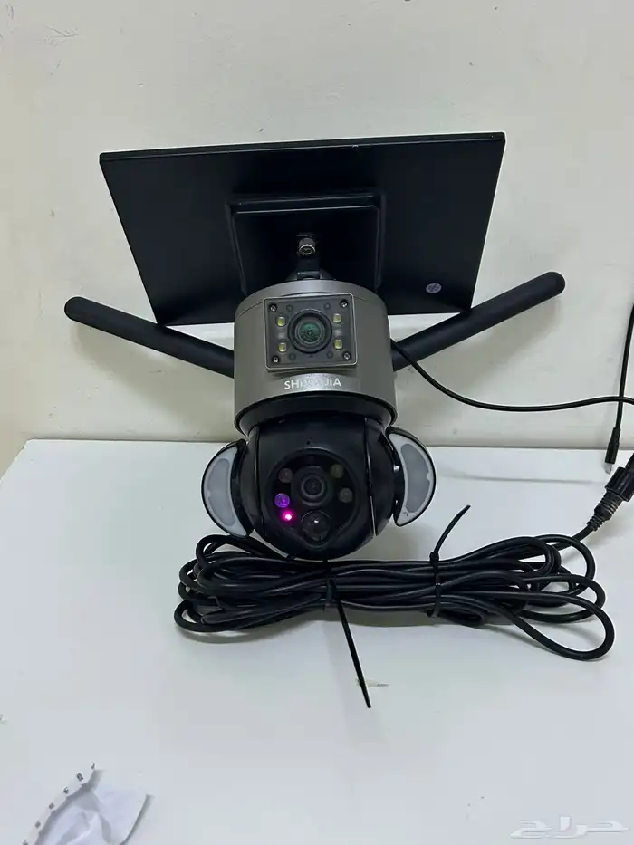 كاميره   شريحه نت داخليه   4K تعمل على الطاقه الشمسيه 0