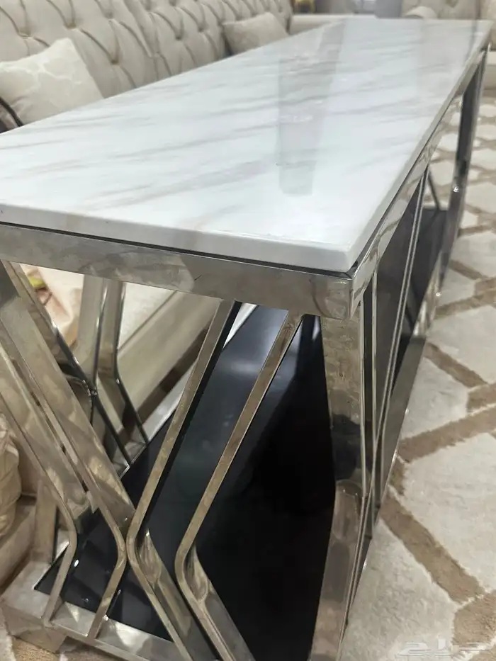 طاولة شاشة رخام 0