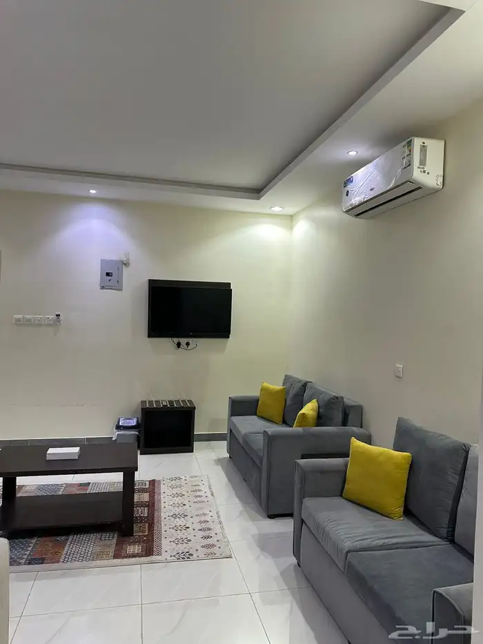 شقة مفروشة فندقية غرفتين وصالة للايجار 1