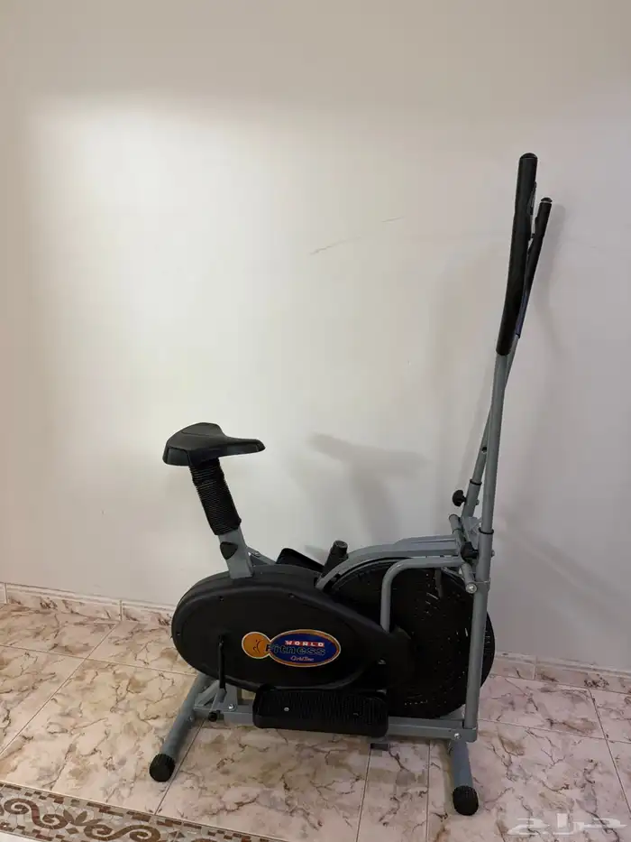 دراجة تمارين اوبتكال شبه جديده استخدام نظيف 4