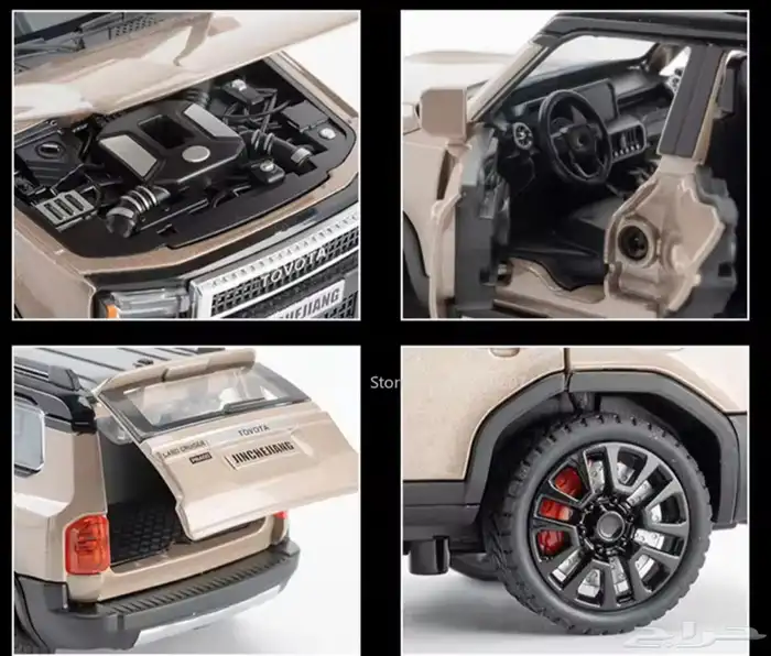 مجسم سيارة تويوتا برادو SUV 8