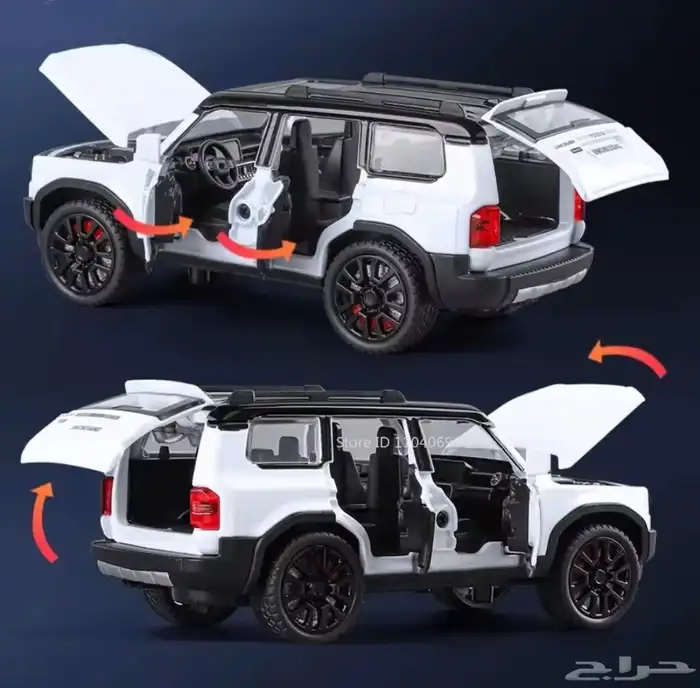 مجسم سيارة تويوتا برادو SUV 5