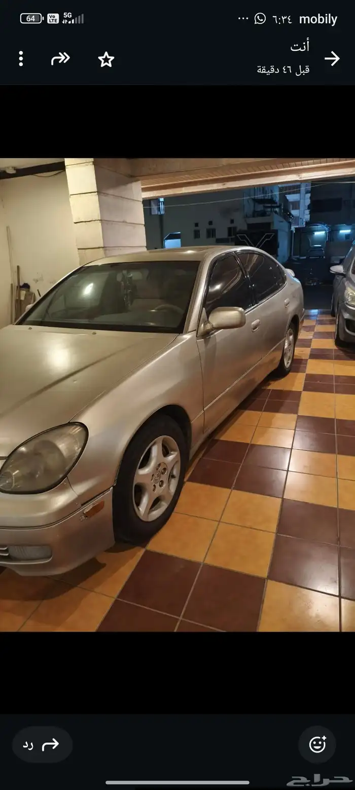 لكزس جي اس 300 98 6