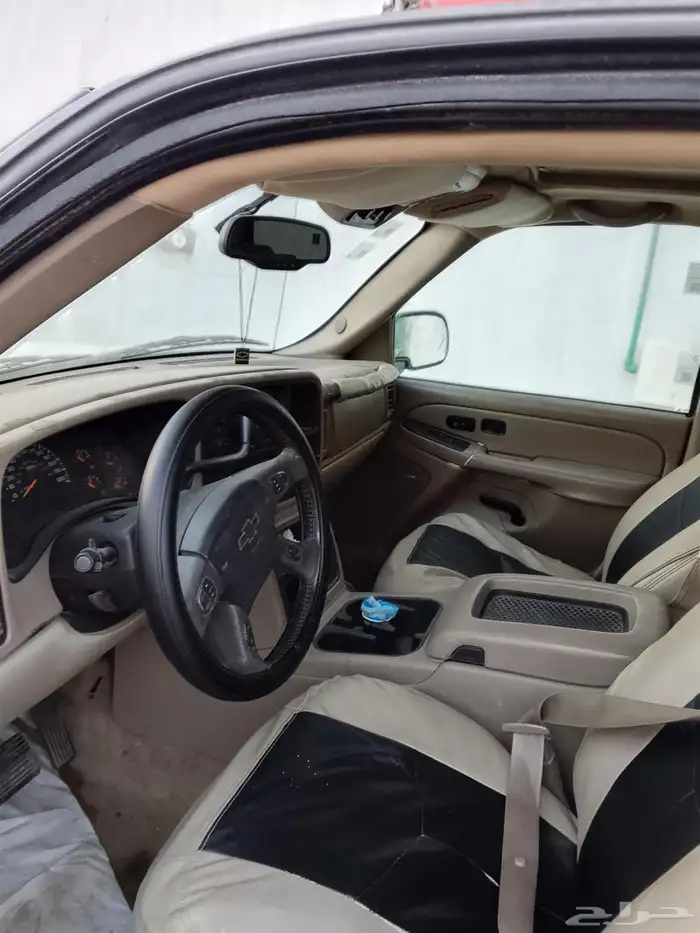 تاهو موديل 2005فل كامل سبع كراسي مكينه قير عل شرط ماشي 240 1