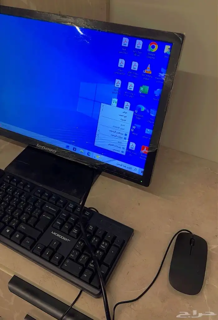 كمبيوتر مكتبي  lenovo 1