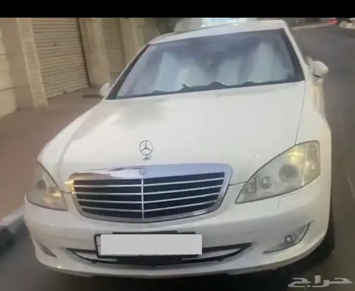 مرسيدسS-550 2007بحالةشبه جديدةكل شي سليم45ألف ريال 6