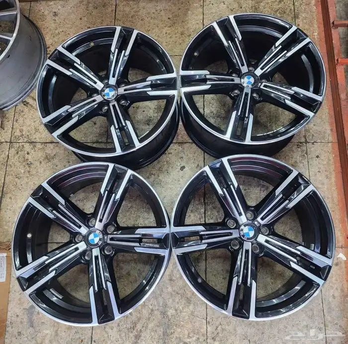 جنوط بي إم دبليو الفئه الثاله اصلي وكالة مقاس 18 موديل 2024 5