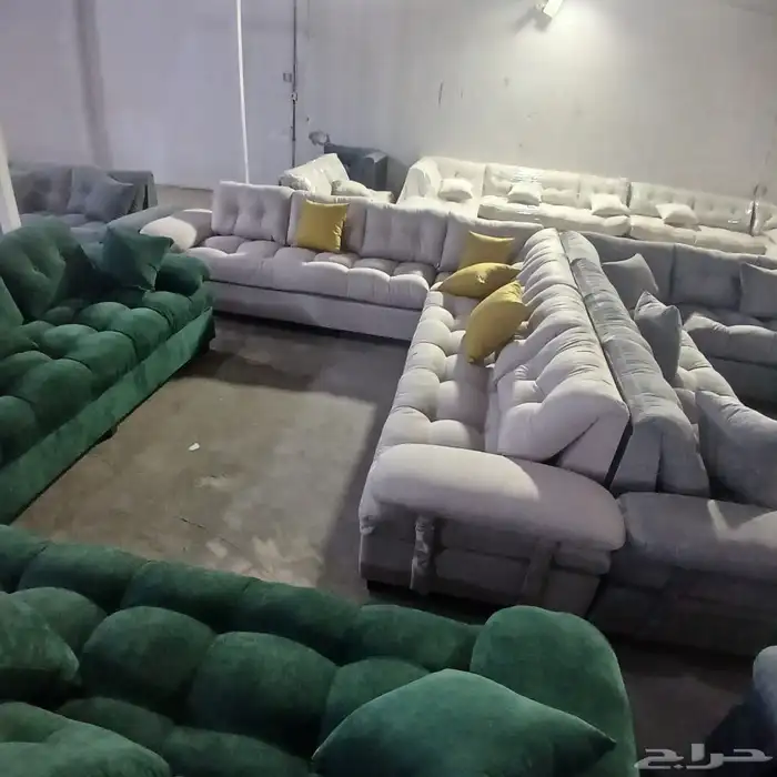 كنب جديد جاهز وبسعر المصنع شامل التوصيل 17