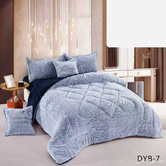 وصول احدث الالحفه الشتويه فرو نفرين 6 قطع 4