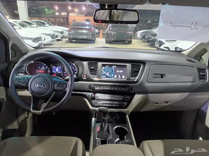 كيا كارنيفال اسود 2020 ديزل بطاقة جمركية وارد كوريا 11