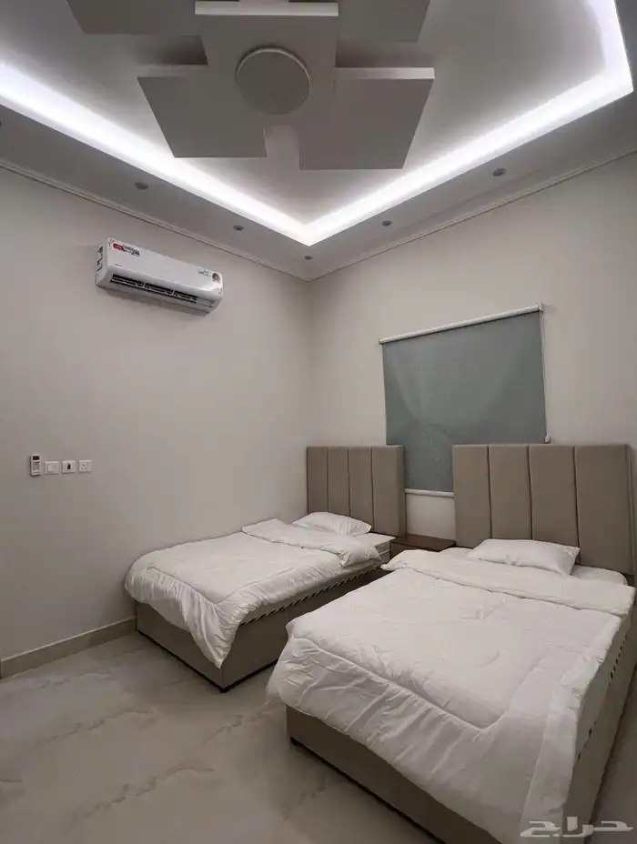 للايجار شقة مفروشه ب النعيرية غرفتين وصاله 3