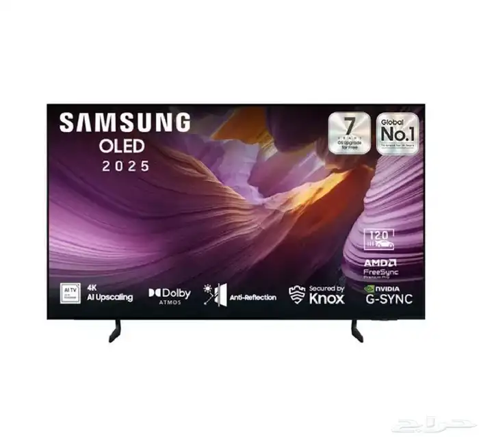 عرض جنوني شاشة سامسونج 55 بوصة سمارت OLED QA55S85FAEXSA 0