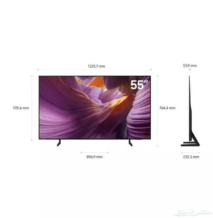 عرض جنوني شاشة سامسونج 55 بوصة سمارت OLED QA55S85FAEXSA 3