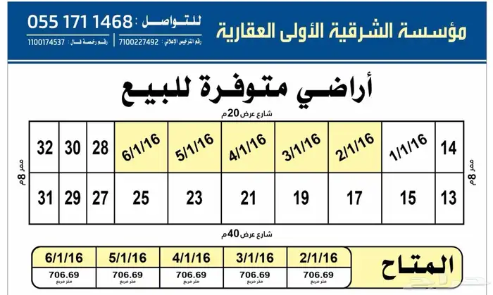 اراضي مميزة للبيع بالفرسان 0