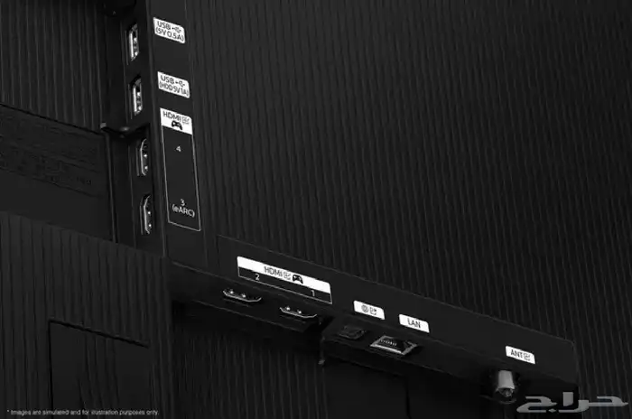 عرض جنوني شاشة سامسونج 55 بوصة سمارت OLED QA55S85FAEXSA 4