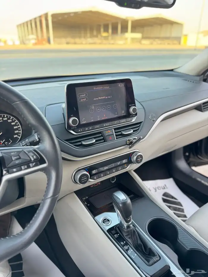 للبيع نيسان التيما 2022- نص فل بحالة الوكاله 14