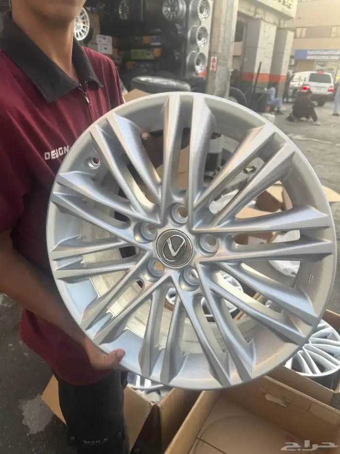 جنوط لكزيز اي 350 وكاله مقاس 17 2