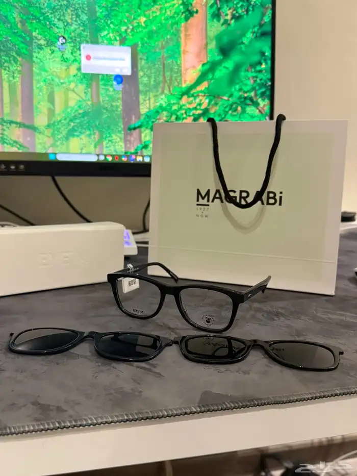 نظارة أصلية من مغربي   ماركة EYEVN 2