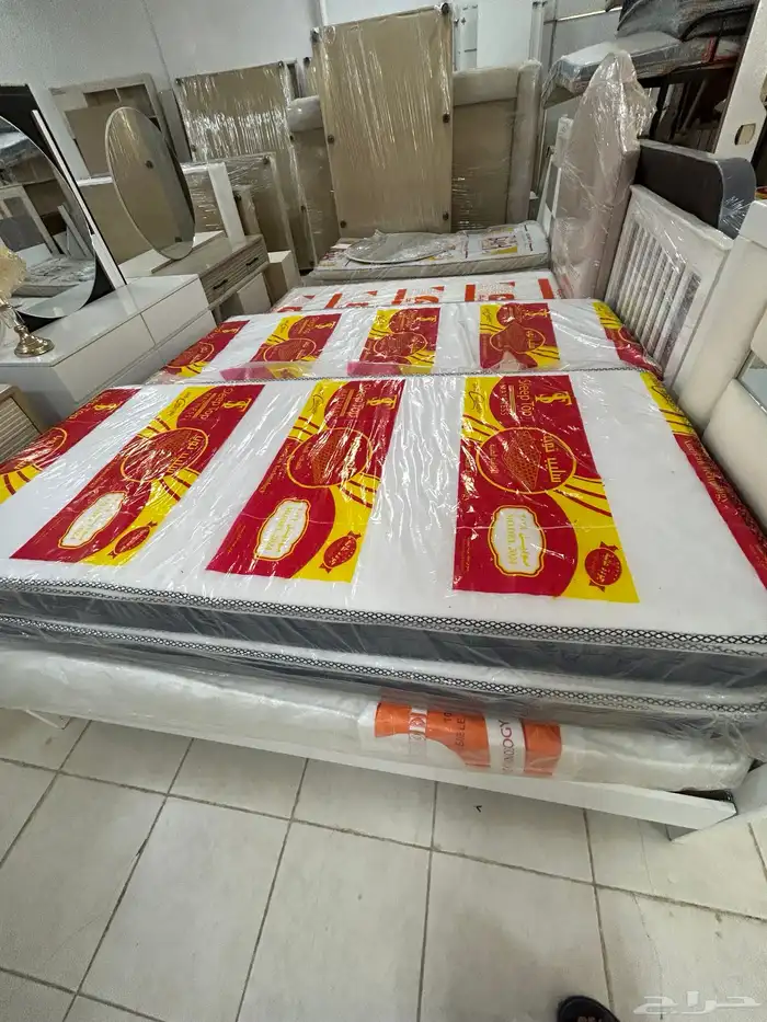 مراتب طبي ومفارش جديد في نفر ونفرين نفر ونص 6