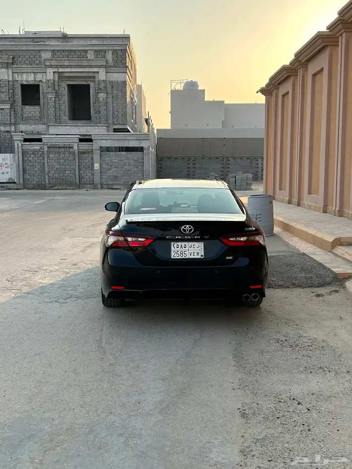 كامري 2024 ممشى قليل اسود 6