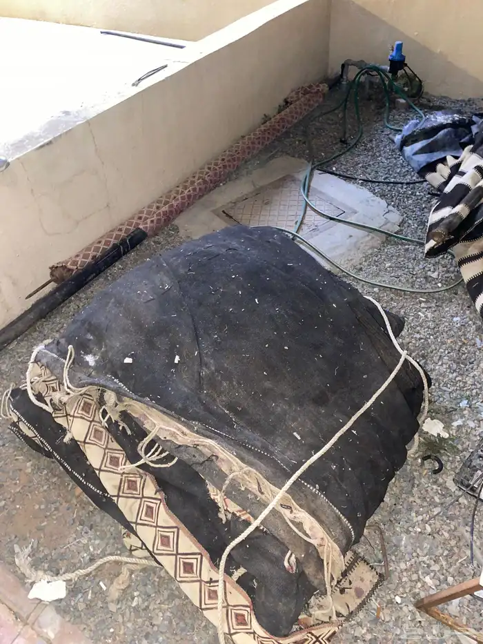 بيت شعر4في 7 يبيله ترميم البيت موجود والشراع 6