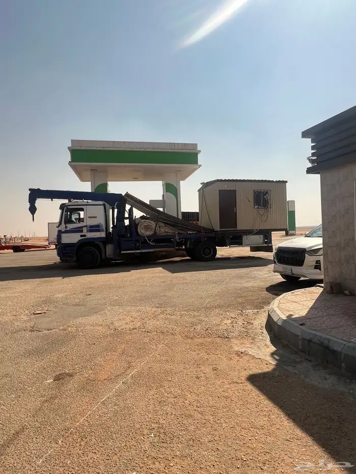 سطحات نقل كرفانات وغرف جاهزه كرينات دبل 4 0