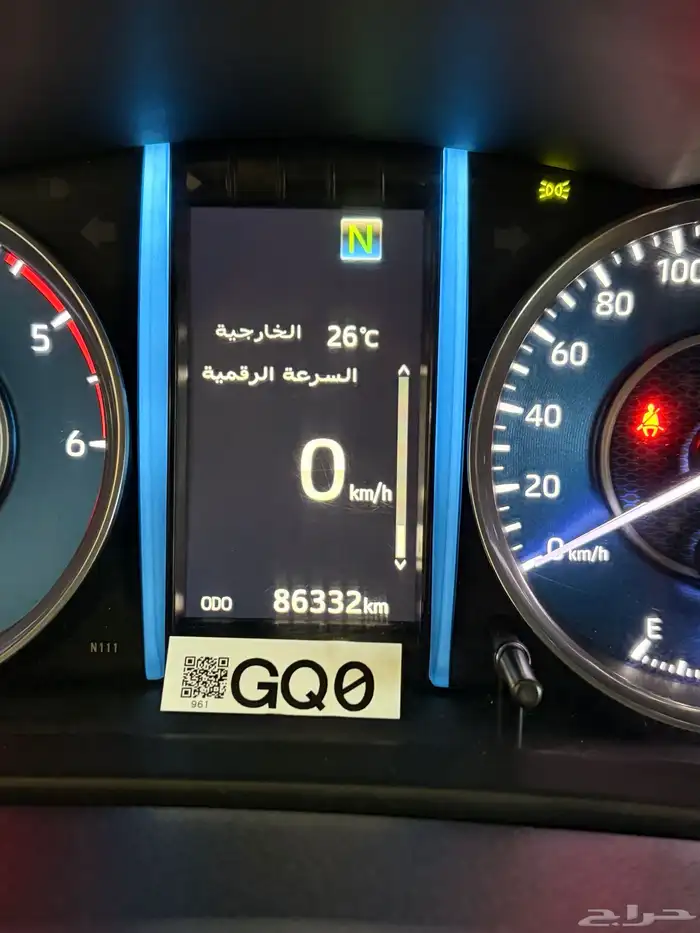 ((ديزل)) فورتشنر دبل 2022 فضي نظيف جدا 9