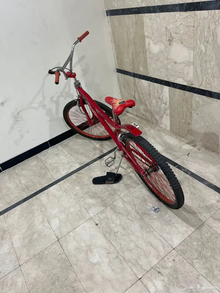 سيكل كوبرا احمر مقاس 26مافيه خراب 1